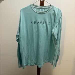 Comfort Colors Seafoam Long Sleeve Shirt